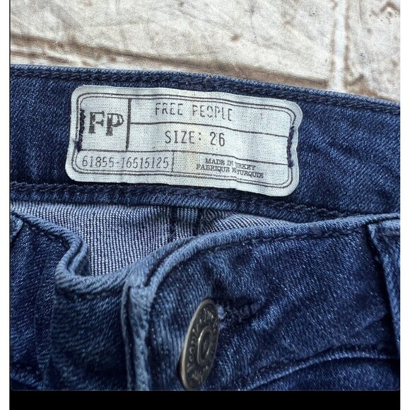 Free People Jeans Extreme Flare Float On Wide Leg 26 - Picture 4 of 7